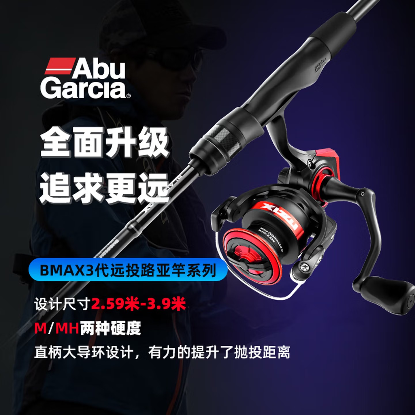 Abu Garcia Reel Max - Mulinello da Spinning Abu Garcia Black