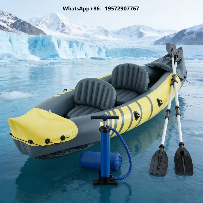 Fishing Kayak Paddle - Kayak Gonfiabile a Due Posti per