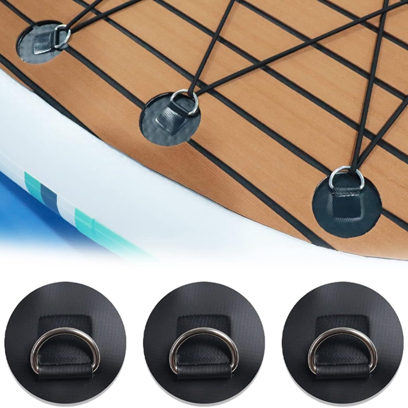 4 Pezzi Anello a D Circolare d - Fishing Kayak Rod Holder recensione e prezzo
