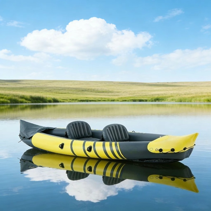 Kayak Gonfiabile a Due Posti p - Fishing Kayak Paddle recensione e prezzo