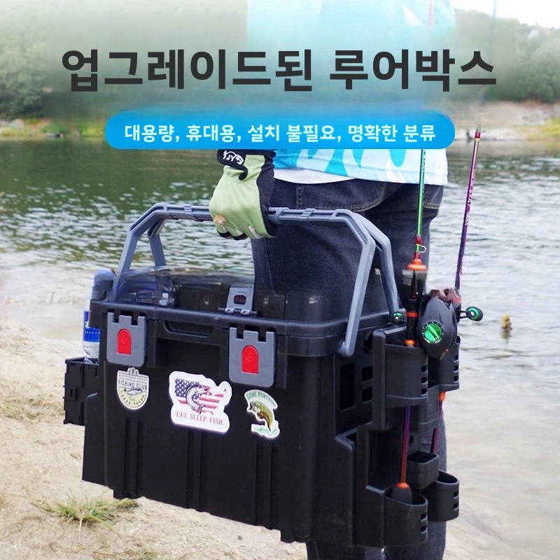 Cassetta degli attrezzi per la - Fishing Kayak Crate recensione e prezzo